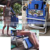Lay Face Down Folding Reclining Beach Chair thumbnail-4