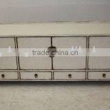 Antique Chinese Furniture White Sideboard thumbnail-1