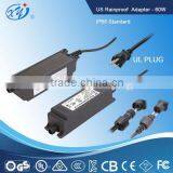 Waterproof Power Supply 220v 12v 5a Desktop or Plug in Type