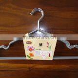1711 White Color Non-slip Wire Clothes Hanger &plastic Coated Metal Clothes Hangers thumbnail-2