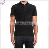 OEM PARTIAL FRONT BUTTON AND ZIP PLACKET POLO TWIN TIPPED POLO SHIRT FOR MEN thumbnail-1
