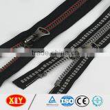 2015 New Production Special Teeth Open End Plastic Zipper thumbnail-2