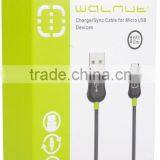 Walnut 2m Length Black Micro USB Cable for Universal Phone thumbnail-5