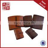 Brown Color Notebook With Metal Nameplate Elastic Bind thumbnail-1