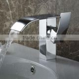 Chromed Single Lever Bathroom Basin Mixer tap, vessel sink faucet Q3026