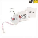 Keyring ABS Plastic Sewing Tape Measure Square Shape With Branded Mitsubishi Electric thumbnail-3