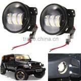 4 Inch Motorcycle LED Fog Lights Bulb Led Fog Lamp for JEE-P Wrangler JK Dodge Magnum thumbnail-1