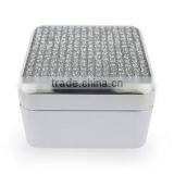 Double Metal Heart Shaped Jewelry Box for Wedding thumbnail-5