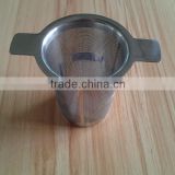 2014 hot sales stainless steel etched tea strainer with lid