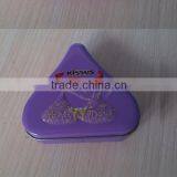 Valentine's Day Water Shape Chocolate Promotional Tin Box