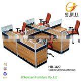 Metal Leg Melamine Board Beauty Salon Workstation thumbnail-2