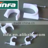 5mm double nail flat cable clips