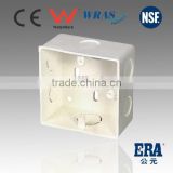 Top quality ERA brand PVC insulating electrical inlet box, PVC electrical inlet box