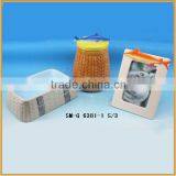 New Design Ceramic Dog Bowl Pet Food Caniser Pet Photo Frame