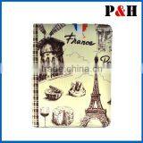 Fold Flip Retro Vintage Eiffel Tower Leather Stand Case Cover For 7.9" 8" Tablet thumbnail-3