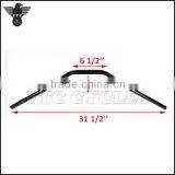 7/8'' Sand Matte Black Vintage Handlebar for Harley Honda Yamaha thumbnail-6