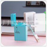 2016 New Product Colorful Portable USB Charge Retractable Hidden Design Lighter USB Cable Quality Choice thumbnail-1