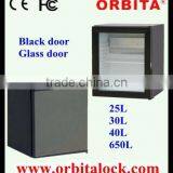 30L Top Grade Hotel Absorption Glass Door Mini Beer Fridge thumbnail-1