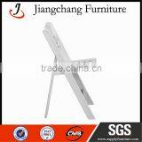 Folding Chair Furniture In White JC-H101 thumbnail-3