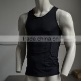 youth padded compression shirt rubber foam padded vest