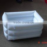 Clear PVC Inflatable Square Swimming Pool for Kids thumbnail-2