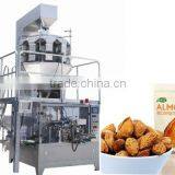 Automatic Nuts Almond Zip Lock Bag Packaging Machine
