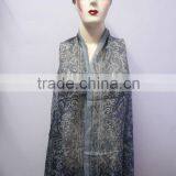 Printed Silk Scarf Woman Neck Wear Duppata Scarves Rayon Fabric Scarf Shole thumbnail-1