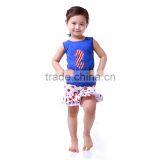 Kids T-shirt Wholesale Boutique Kaiya Custom Organic Cotton Tank Top Print thumbnail-1