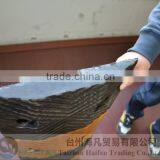 1000*350*45mm Traffic Road Reflective Rubber Speed Hump/ Black and Yellow Traffic Road Reflective Rubber Speed Hump for Crossing thumbnail-4