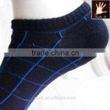 MENS Lattice Black Bamboo Fiber Cotton Ankle Soft SOCKS thumbnail-2