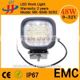 Best Auto Electrical System 4x4 lights RoHS CE FCC 48w LED work light