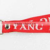 Cheap Custom Jacquard Lanyards Nylon Coach Lanyard Without Whistle thumbnail-2