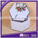 Wholesale Custom Printed Folding Cardboard Flower Boxes