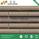 clay terracotta split tiles clay split tile split brick facade exterior wall tiles terracotta red brick wall tile