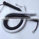 30AWG 7x0.10mm Copper Stranded pp Core Short Phone Cable From Vertified Factory