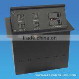 Pop Up Meeting Table Socket for Conference Table thumbnail-4