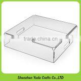 Rectangular Shaped Lucite Storage Box Desktop Designed Acrylic Dustcover thumbnail-4