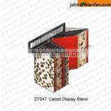 DT047 Wholesale Carpet Display Rack / Carpet Rack Orderly