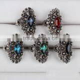 Big Brand Style Trend High Quality Black Diamond Ring thumbnail-1