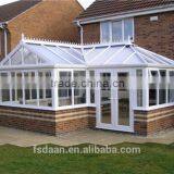 Aluminium Glass Sunshine Hut Bulit in Garden House thumbnail-6