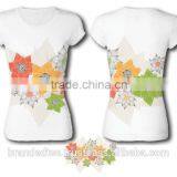 Halter Top Flower Girl Dresses Brand Promotion Custom T-shirt Labels and Tags thumbnail-1