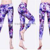 Custom Sublimation Printed Yoga Leggings Wholesale thumbnail-3