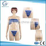 Ladies Disposable Sexy Paper Panties & Bra Set for Spray Tanning