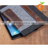 Universal wool felt tablet sleeve for Amazon Kindle Fire 7"/kindle oasis/Samsung galaxy note