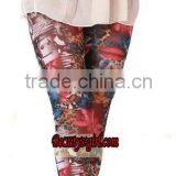 Woman Tiger Printed Leggings Trousers