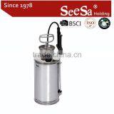 6L Stainless Steel Sprayer Stainless Steel Knapsack Sprayer Hand Pressure Sprayer thumbnail-1