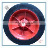 7X1.75 Semi-pneumatic Rubber Wheel for Tool Carts thumbnail-2