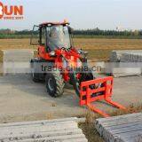 ER20 Mini Wheel Loader Everun Brand New Generation Farm Equipment With Pallet Forks thumbnail-4