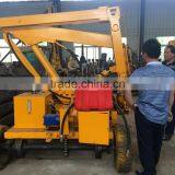 High Verticality Remote Control Pile Driver