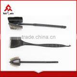 BBQ Tools, BBQ Brush,stainless Steel Wire BBQ Cleaning Brush With Stainless Steel Handle thumbnail-1